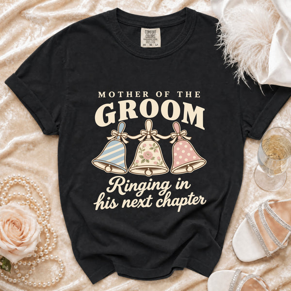 Mother Groom T-Shirt in Black