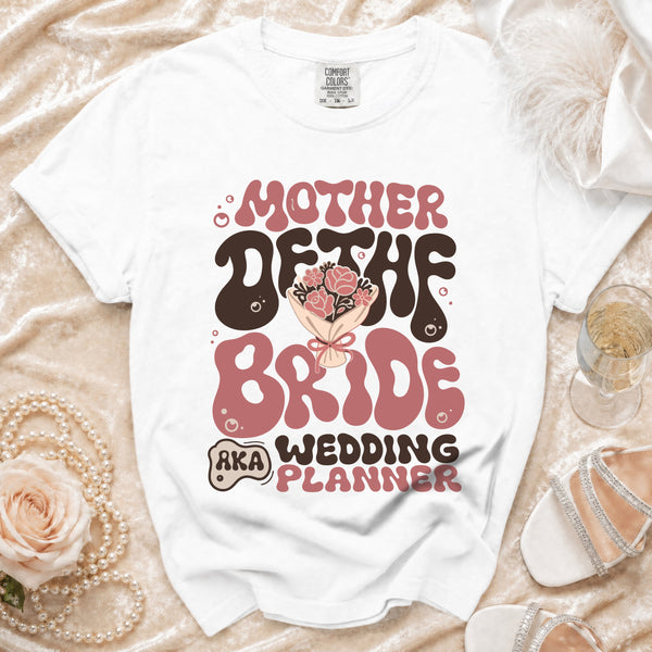 Mother Bride T-Shirt in White