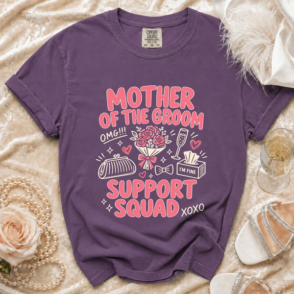 Groom Squad T-Shirt in Grape