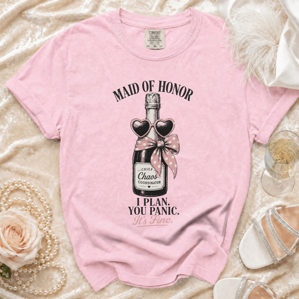 Maid of Honor T-shirt in Blossom