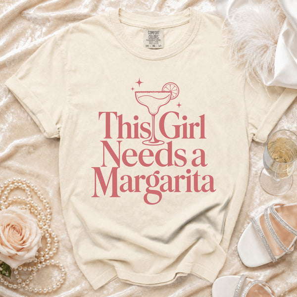 Margarita Mood T-Shirt in Ivory