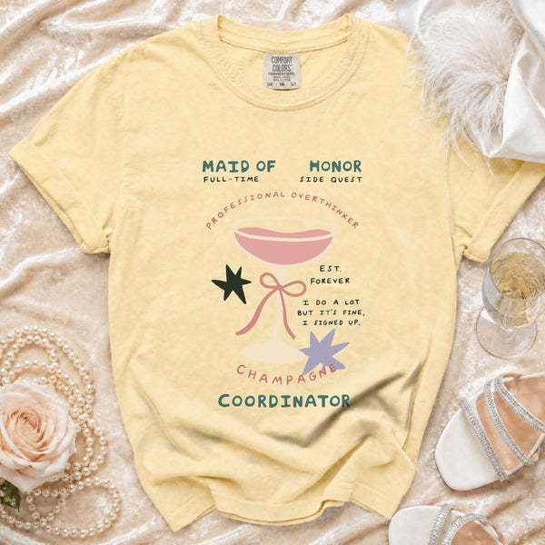 MOH Overthinker T-shirt in Butter