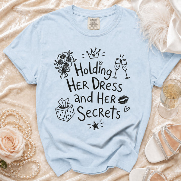 Maid of Honor T-Shirt in Chambray