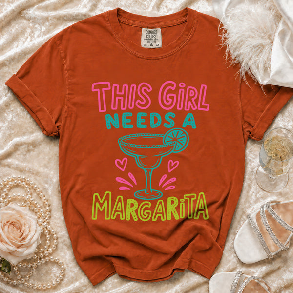 Margarita Girl T-Shirt in Yam