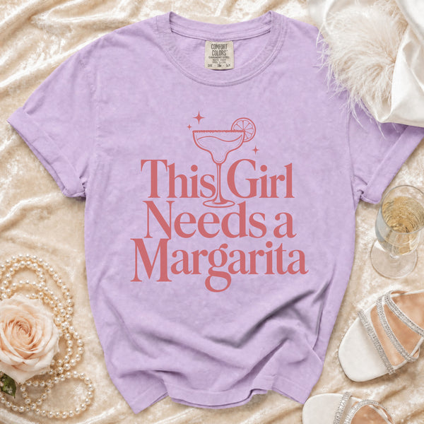 Margarita Mood T-Shirt in Orchid