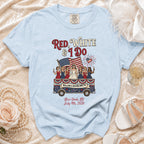 Red, White & I Do Willow's Bachelorette shirt, New York, July 4th, 2026.