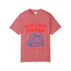 Jennifer's Last Rodeo t-shirt with cowboy boots and hat, Nashville Summer 2026.