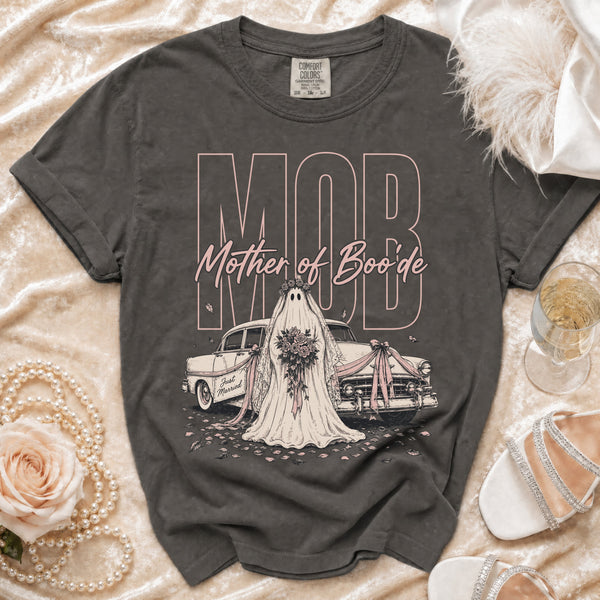 Boo'de Ghost T-shirt in Pepper