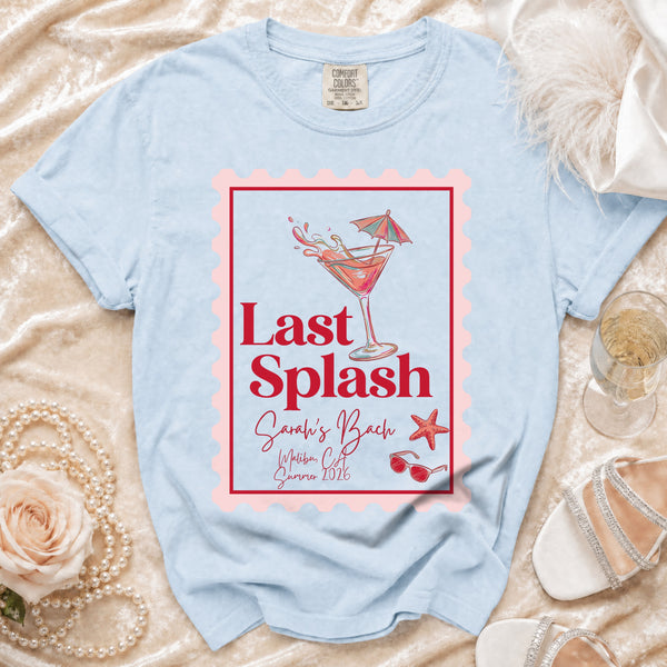 Last Splash T-Shirt in Chambray
