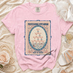 Pink t-shirt with text "PROFESSIONAL HYPE WOMAN" and "MAID OF HONOR".