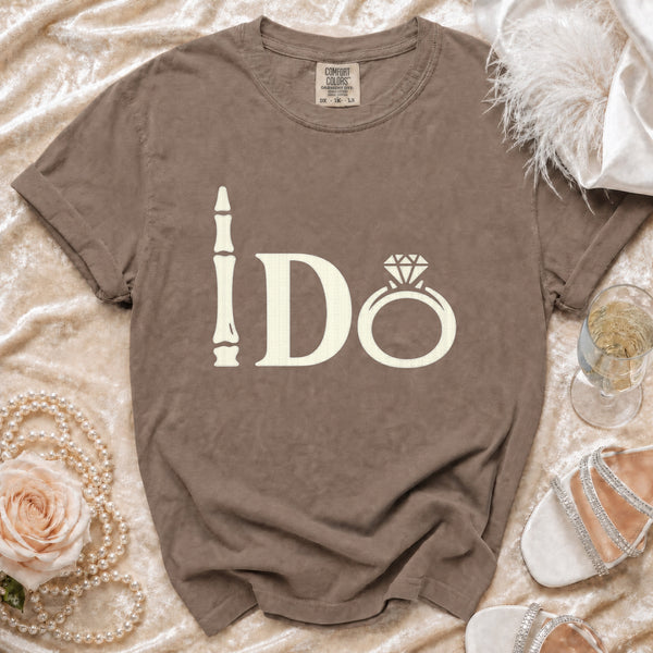 Boney 'I Do' Ring T-Shirt in Espresso