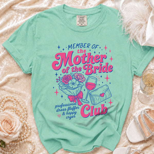 Mother of Bride T-shirt in Island Reef