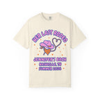 Cream t-shirt with "Her Last Rodeo Jennifer's Bach Nashville, TN Summer 2026".