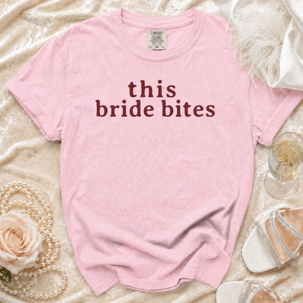 Bride Bites T-shirt in Blossom