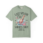 Last Splash Sarah's Bach Malibu CA Summer 2026 champagne bottle design.