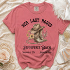 Her Last Rodeo Jennifer's Bach Nashville, TN Summer 2026 t-shirt.