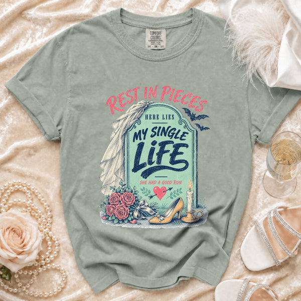 Rest In Pieces T-Shirt in Bay