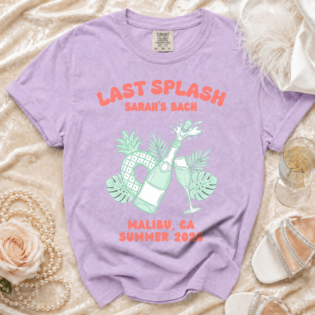Last Splash Sarah's Bach Malibu CA Summer 2026 t-shirt.