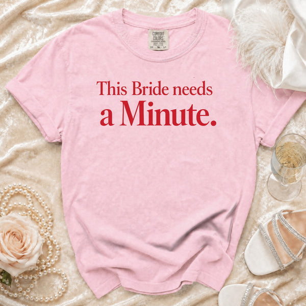 A Minute Bride T-Shirt in Blossom