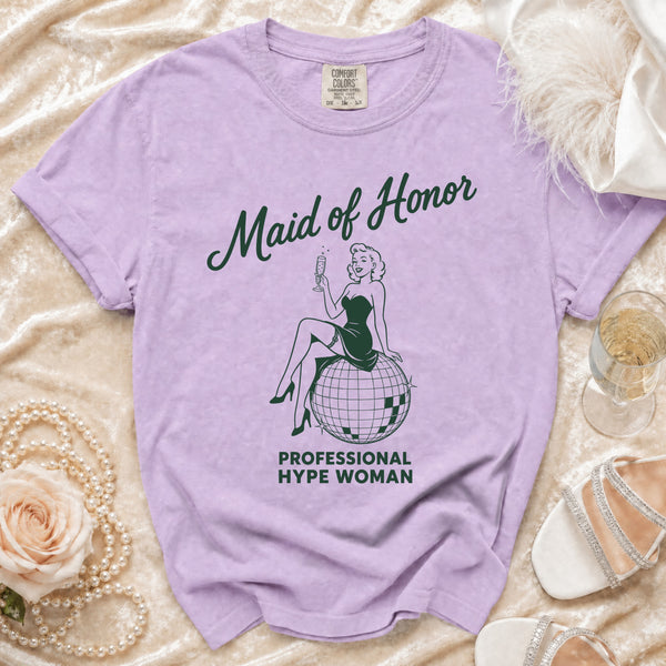 Maid of Honor T-Shirt in Orchid