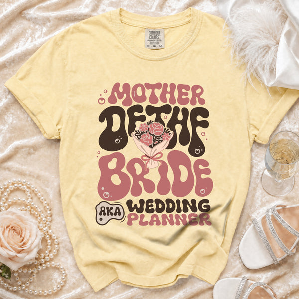 Mother Bride T-Shirt in Butter