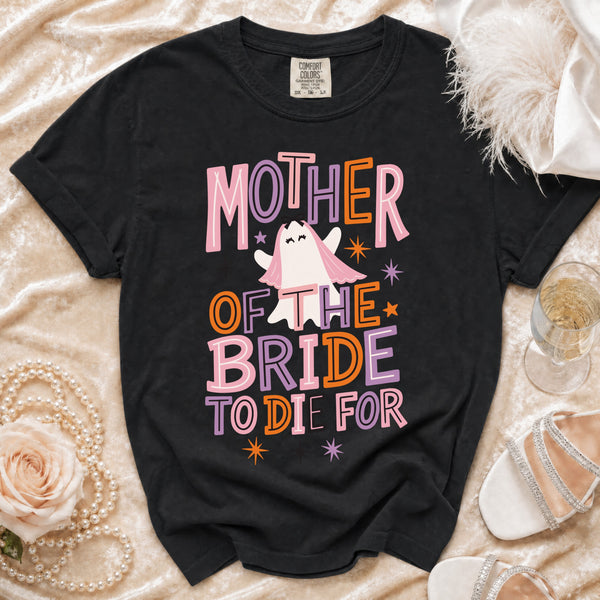 Mother Bride T-Shirt in Black