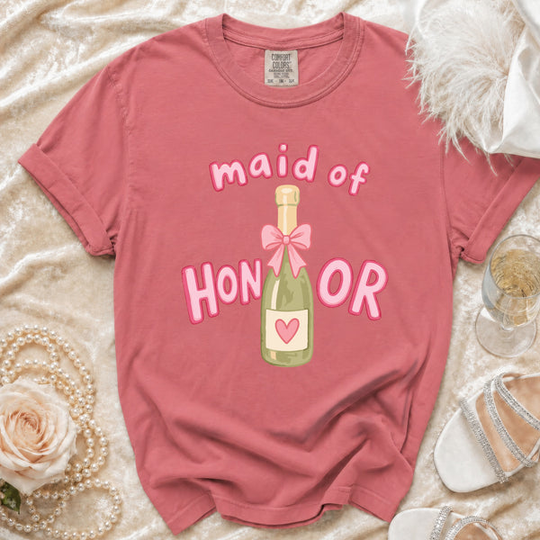 Maid of Honor Pop T-Shirt in Watermelon