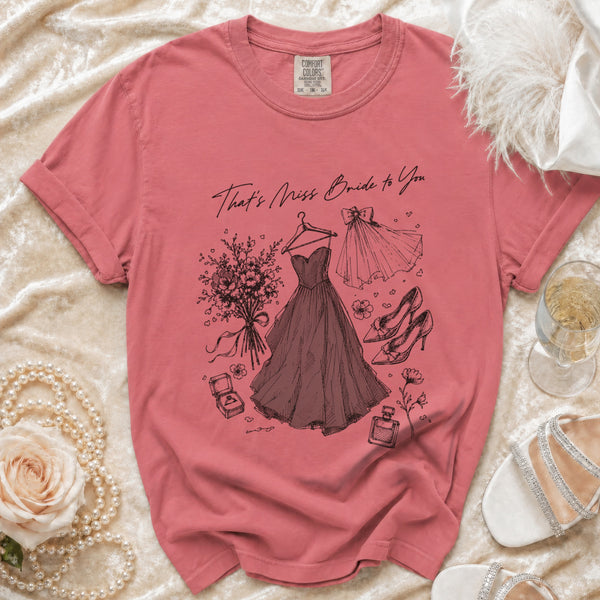 That's Miss Bride To You T-Shirt in Watermelon