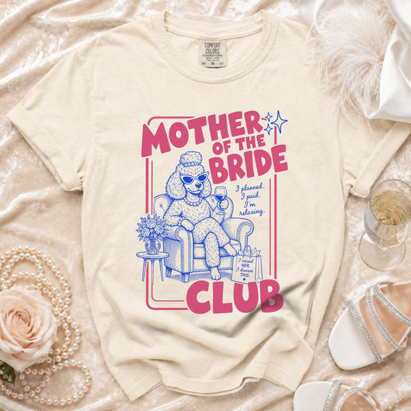 Mother of the Bride Club T-Shirt in Ivory