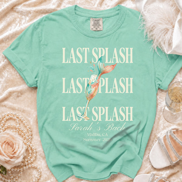 Last Splash Mermaid Bach T-Shirt in Island Reef