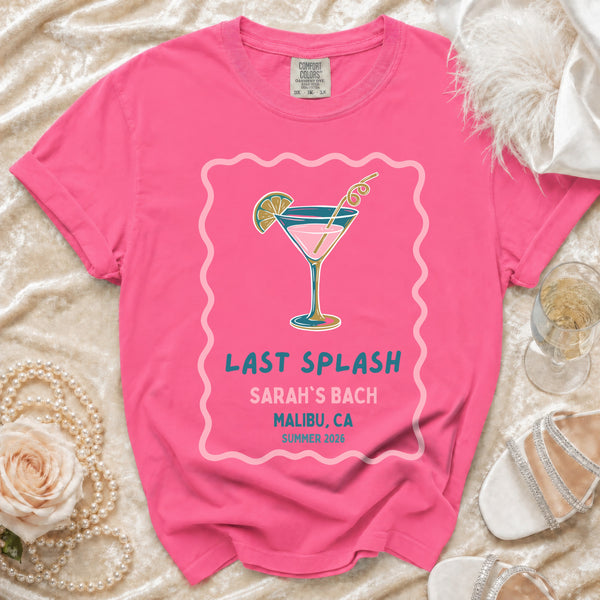 Last Splash Bach Celebration T-Shirt in Crunchberry