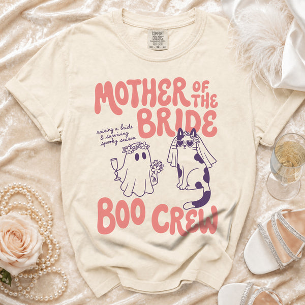 Mother Bride Boo T-Shirt in Ivory