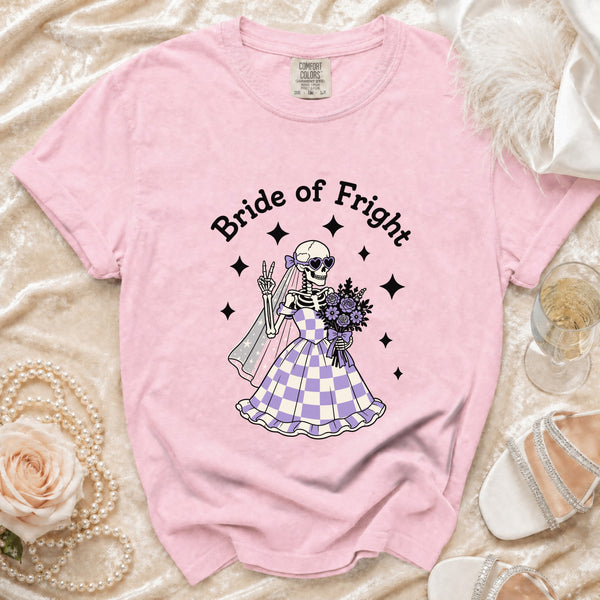 Fright Bride T-Shirt in Blossom