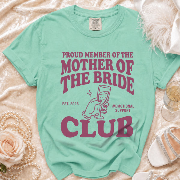 Bride's Mom T-Shirt in Island Reef