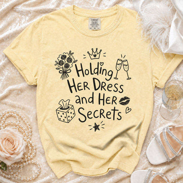 Maid of Honor T-Shirt in Butter