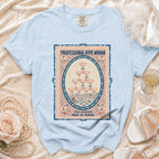 Light blue t-shirt with "PROFESSIONAL HYPE WOMAN" and "MAID OF HONOR" graphics.