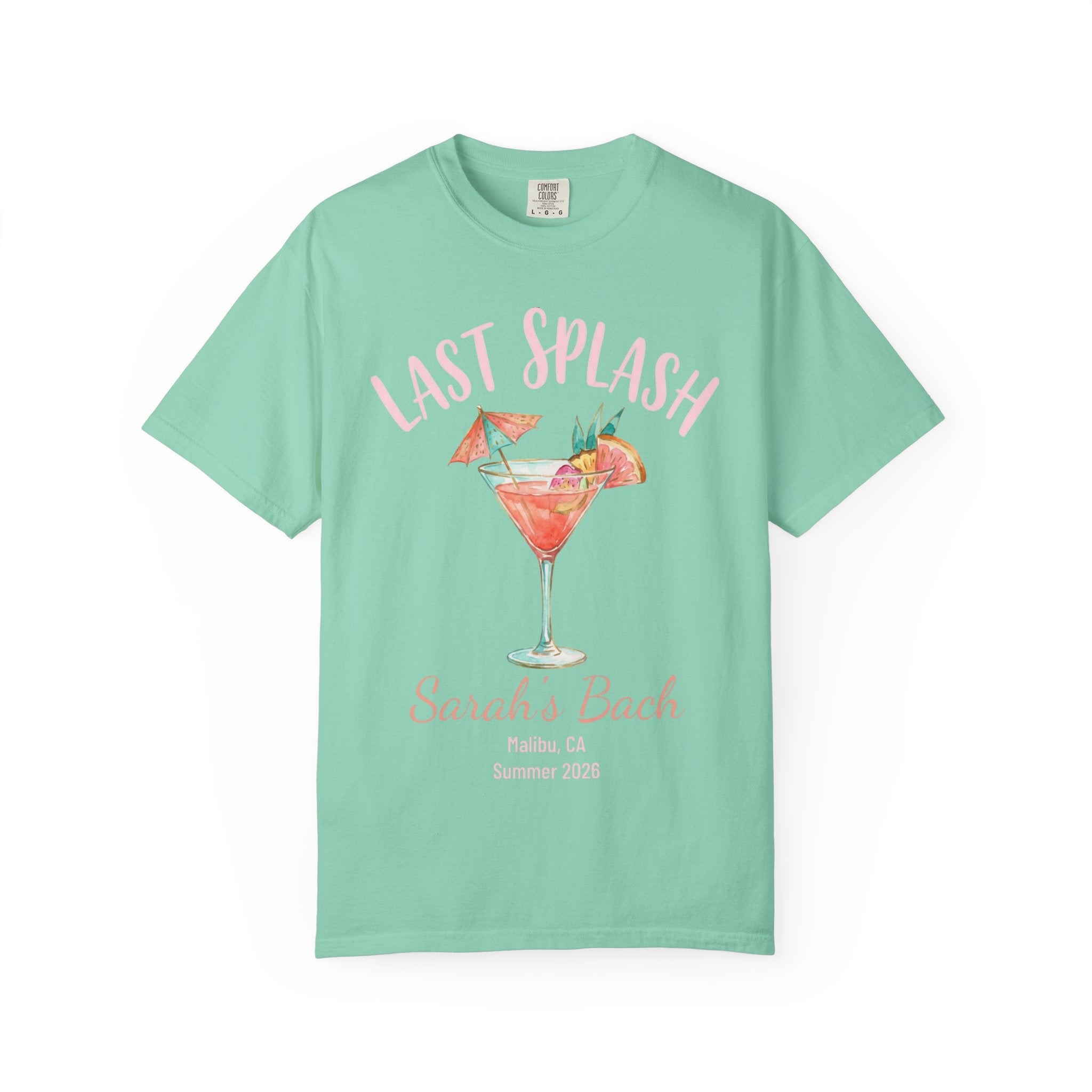 Last Splash Coastal Bach Party T-Shirt