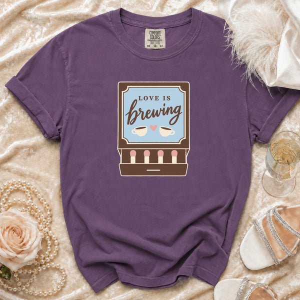 Love Brewing T-Shirt in Grape