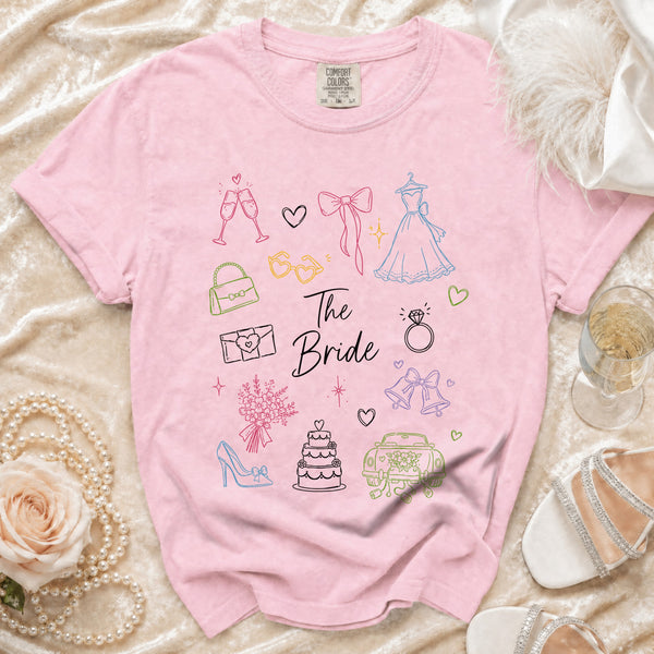 The Bride T-Shirt in Blossom