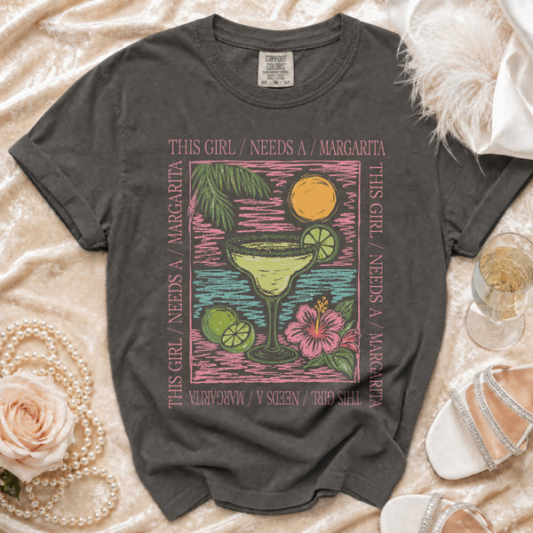Margarita Vibes T-Shirt in Pepper