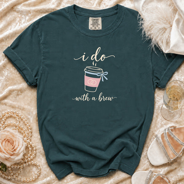 Bridal Brew T-Shirt in Blue Spruce
