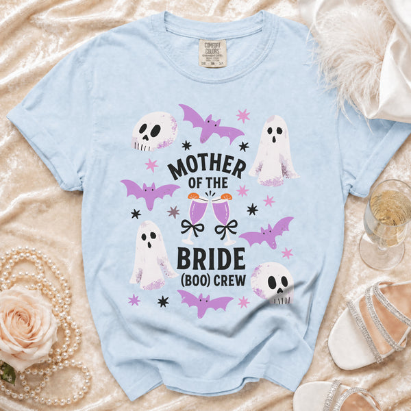 Boo Crew Mother T-Shirt in Chambray