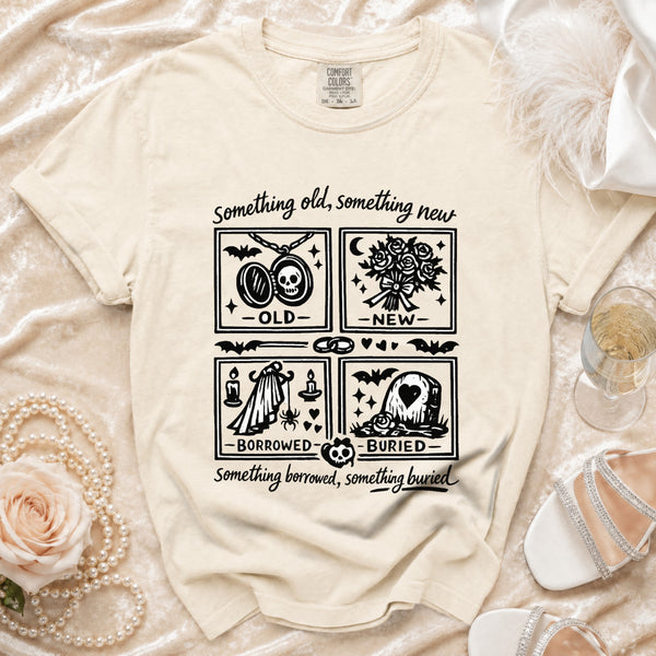 Gothic Bride T-shirt in Ivory