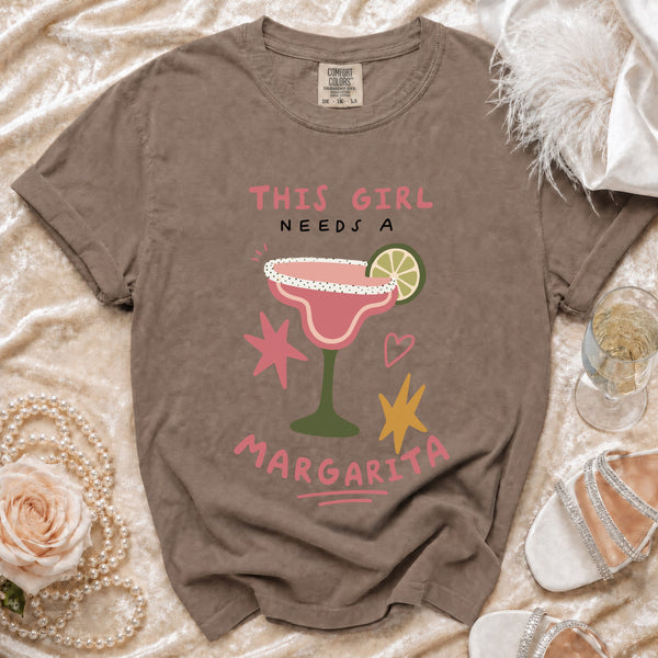 Bride Margarita T-Shirt in Espresso