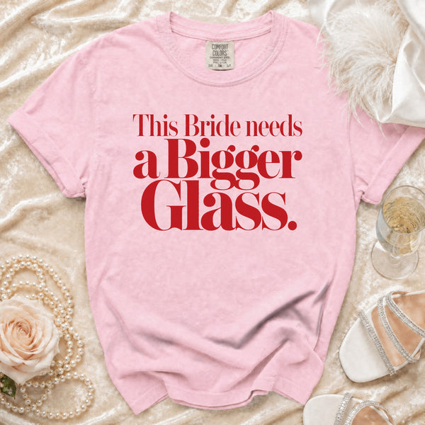 Bigger Glass Bride T-Shirt in Blossom