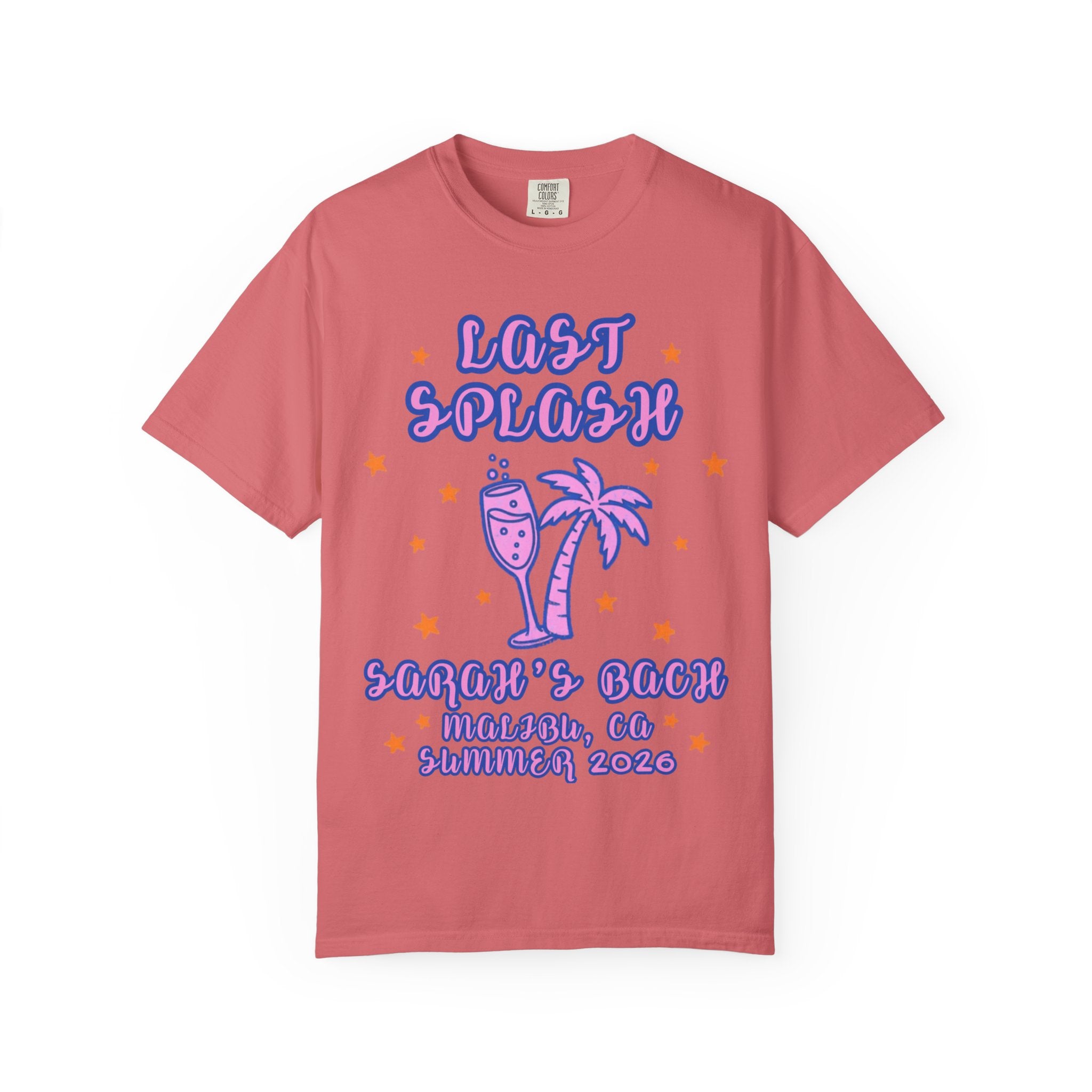 Malibu 'Last Splash' Bachelorette T-Shirt