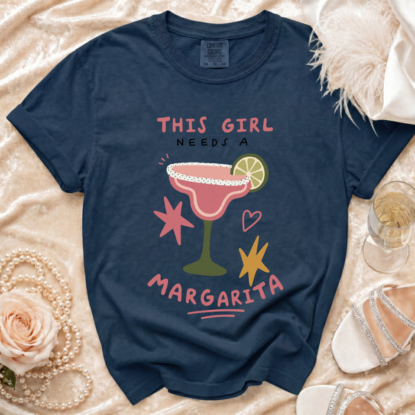 Bride Margarita T-Shirt in True Navy