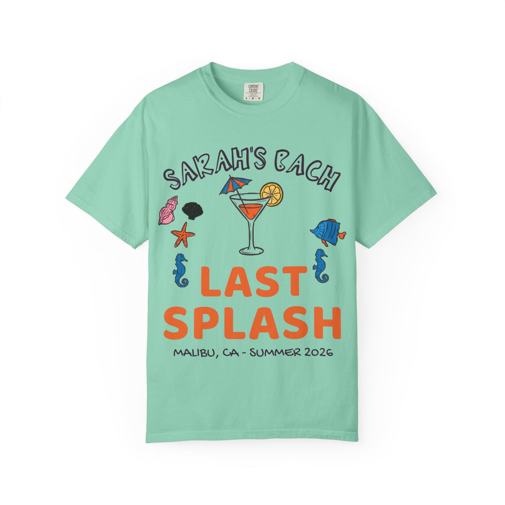 Sarah's Bach Last Splash T-shirt
