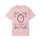 Pink t-shirt with "Last Splash" cocktail graphic and text "Sarah's Bach Malibu CA Summer 2024".