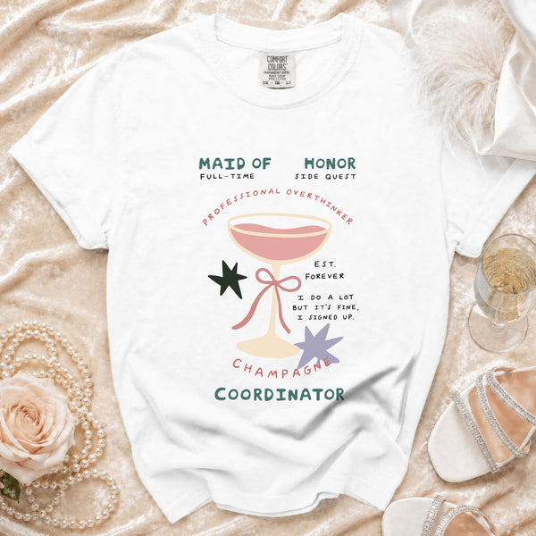 MOH Overthinker T-shirt in White
